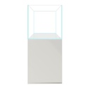 Blau Aquaristic Set Gran Cubic Experience 62 Bianco Acquario con Supporto Stand HD Core 238 Litri