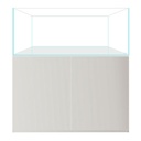 Blau Aquaristic Set Gran Cubic Experience 122 Bianco Acquario con Supporto Stand HD Core 278 Litri