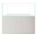 Blau Aquaristic Set Gran Cubic Experience 152 Bianco Acquario con Supporto Stand HD Core 497 Litri