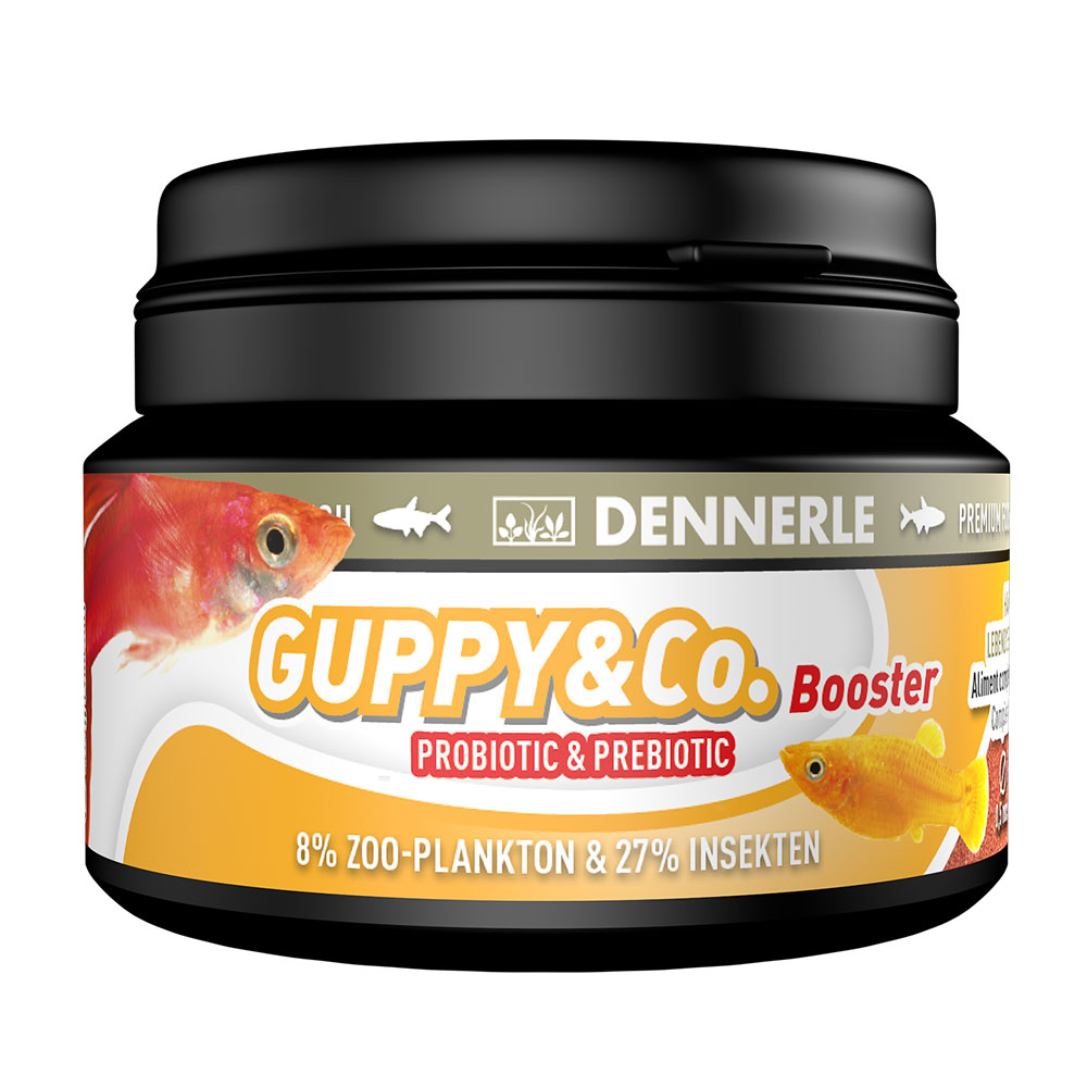 Dennerle Guppy&amp;Co Booster Probiotic e Prebiotic morbido 100ml
