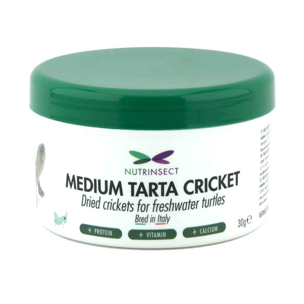 Nutrinsect Medium Tarta Cricket Grilli essiccati 30gr