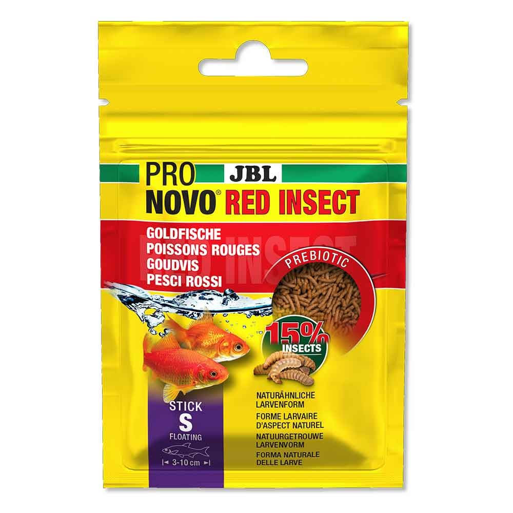 Jbl ProNovo Red Insect Stick S Bastoncini con Insetti e Prebiotici 20ml 10gr