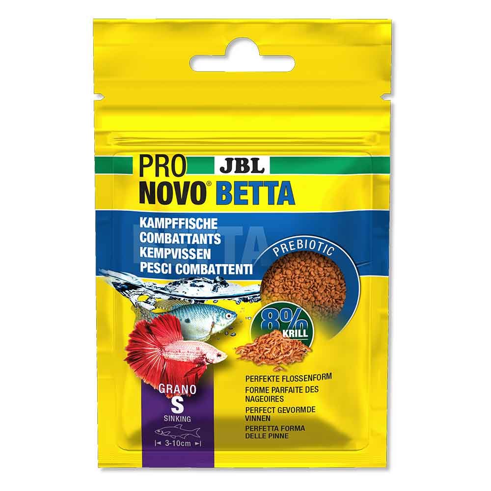 Jbl ProNovo Betta Grano S Granulare con Krill e Prebiotici 20ml 16gr