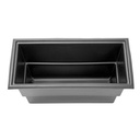 Oase laghetto preformato rettangolare PE 80 architettonic 0,78x0,38x0,45m 80lt