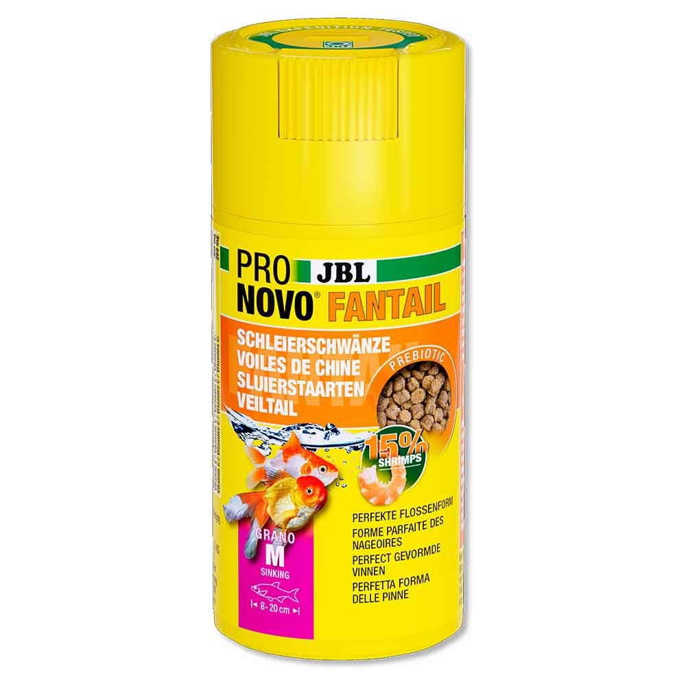 Jbl ProNovo Fantail Grano M Granulare con Shrimps e Prebiotici 100ml 58gr