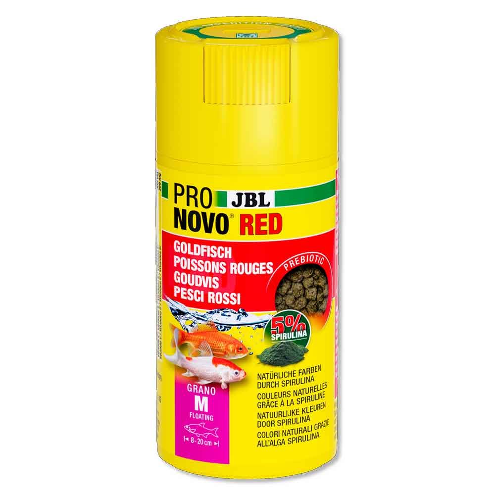 Jbl ProNovo Red Grano M Granulare con Spirulina e Prebiotici 100ml 37gr