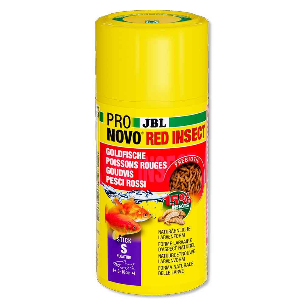 Jbl ProNovo Red Insect S Bastoncini con Insetti e Prebiotici 100ml 38gr