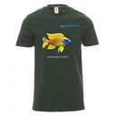 T-Shirt Uomo Aulonocara maleri Verde Taglia L Cotone 100%
