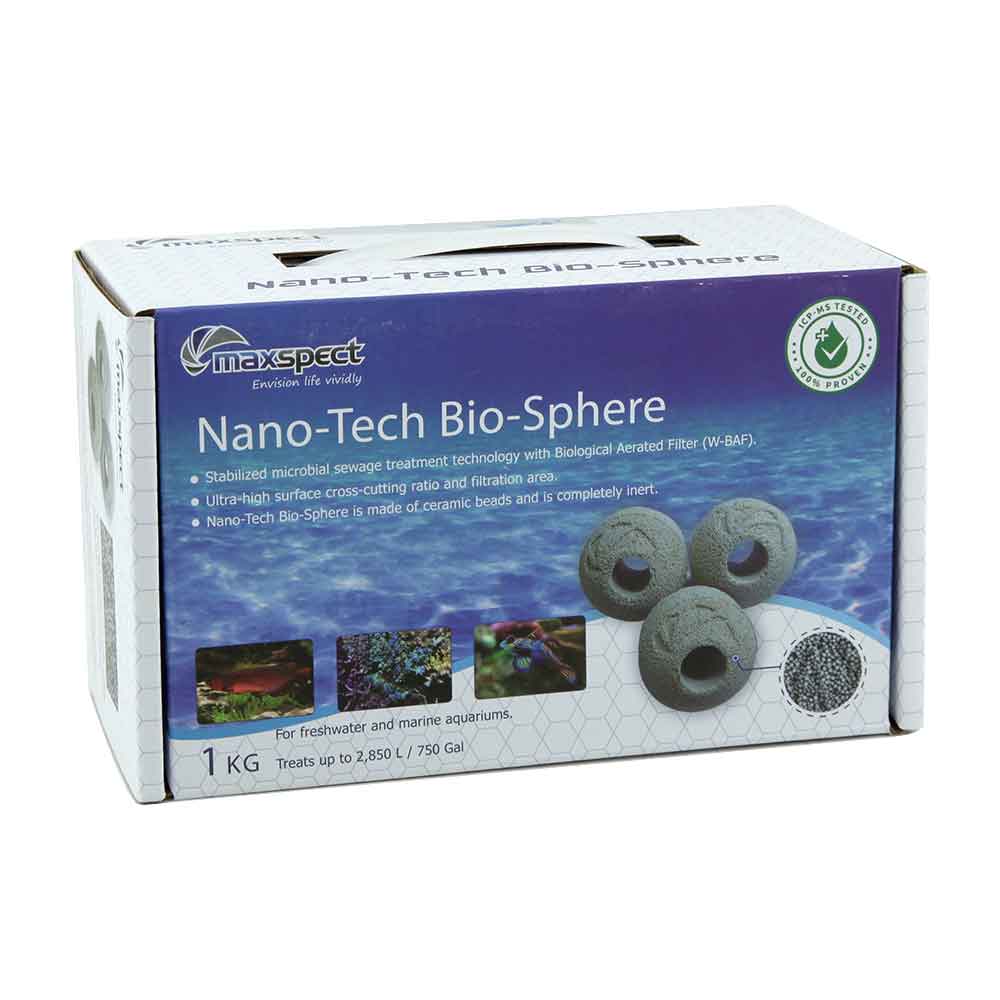 Maxspect Nano Tech Bio Sphere Supporto Biologico 1KG 40-44 pezzi circa