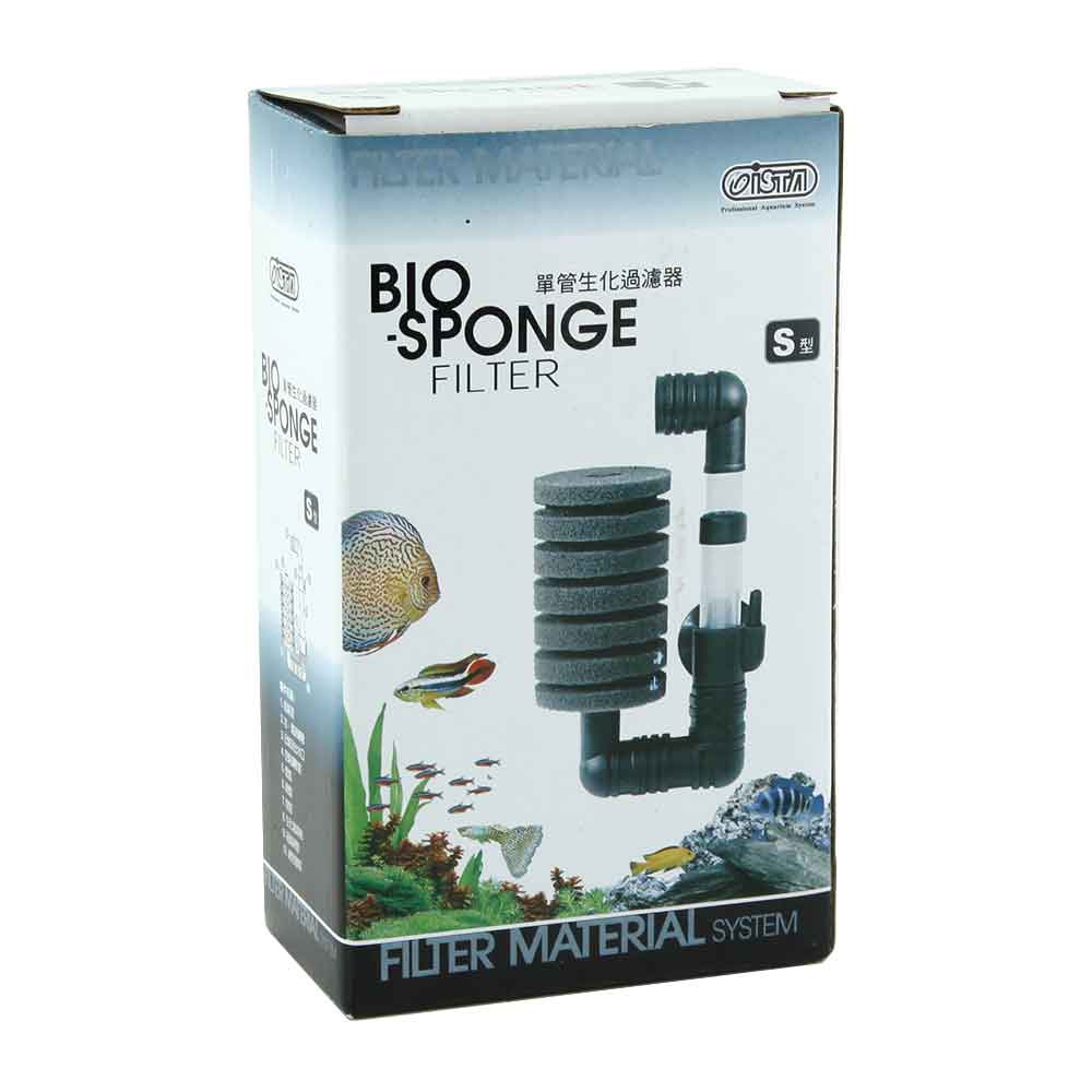 Ista Bio Sponge Filter Filtro interno a spugna con ventose 13x8cm Small