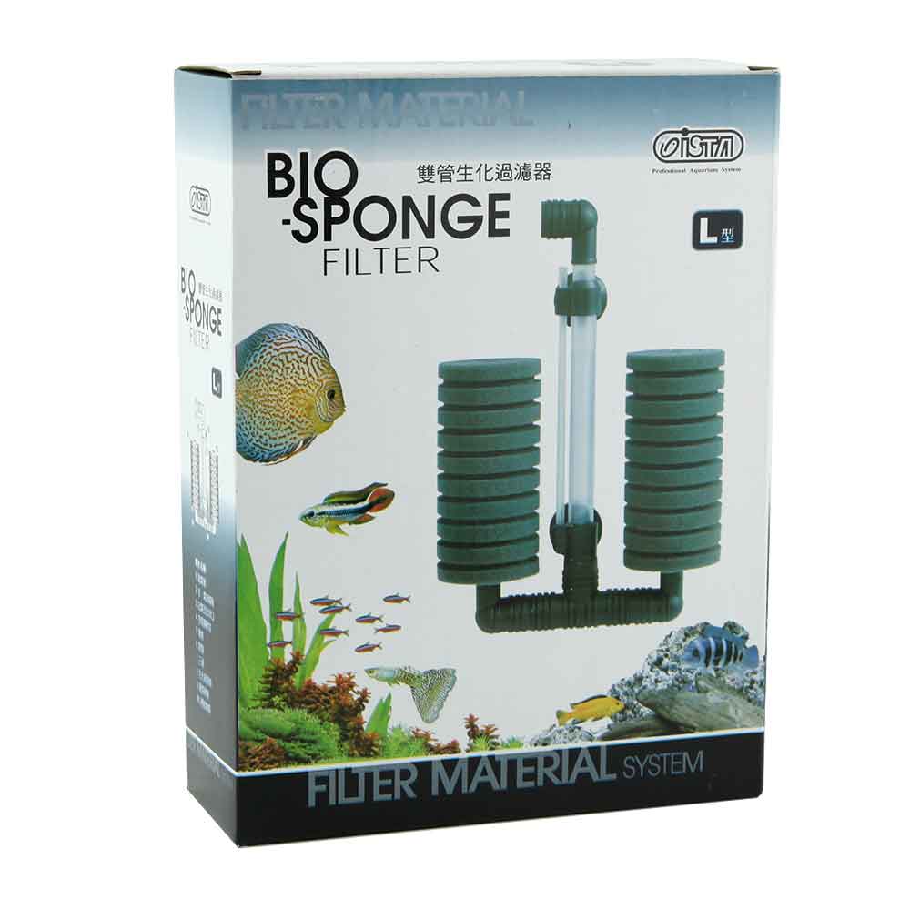 Ista Bio Sponge Filter Filtro interno a spugna con ventose 23x16cm Large