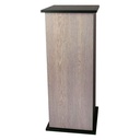 Sera Scaper Cube Mobile Supporto Silver Oak 40x40x100h cm