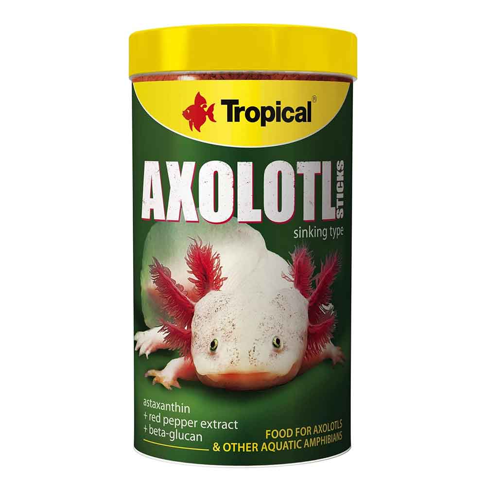 Tropical Axolotl Sticks Mangime completo 250ml 135gr