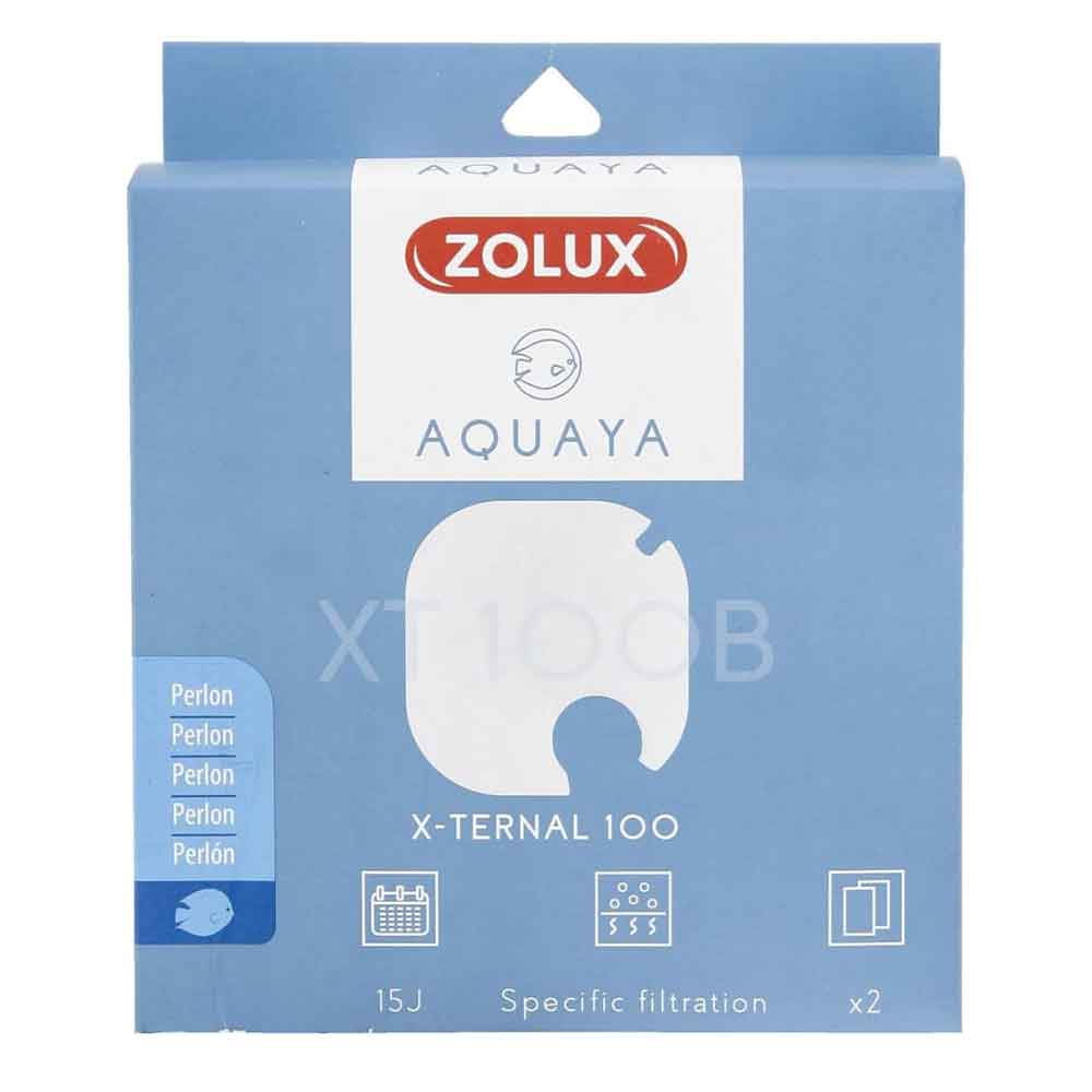 Zolux Aquaya Ricambio Lana Perlon Filtro Esterno X-Ternal 100 2pz