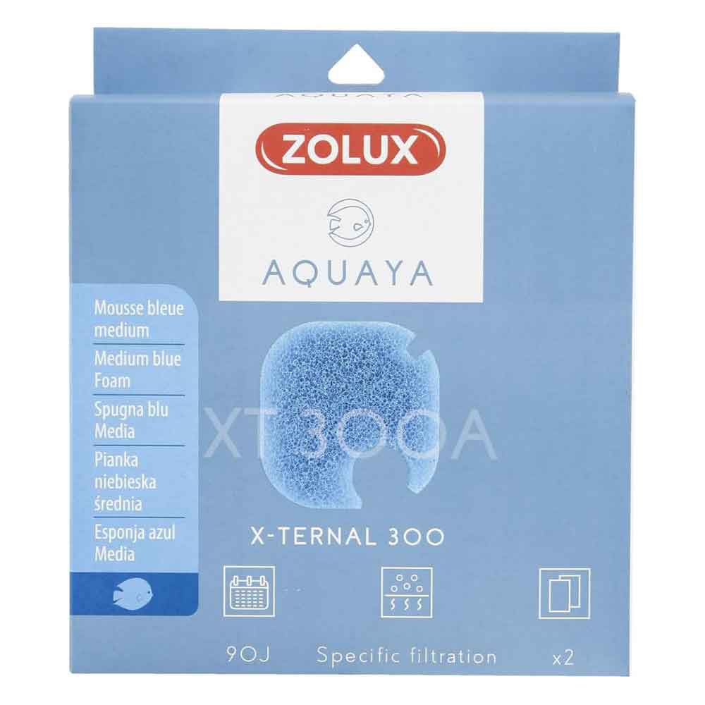 Zolux Aquaya Ricambio Spugna Media Filtro Esterno X-Ternal 300 2pz