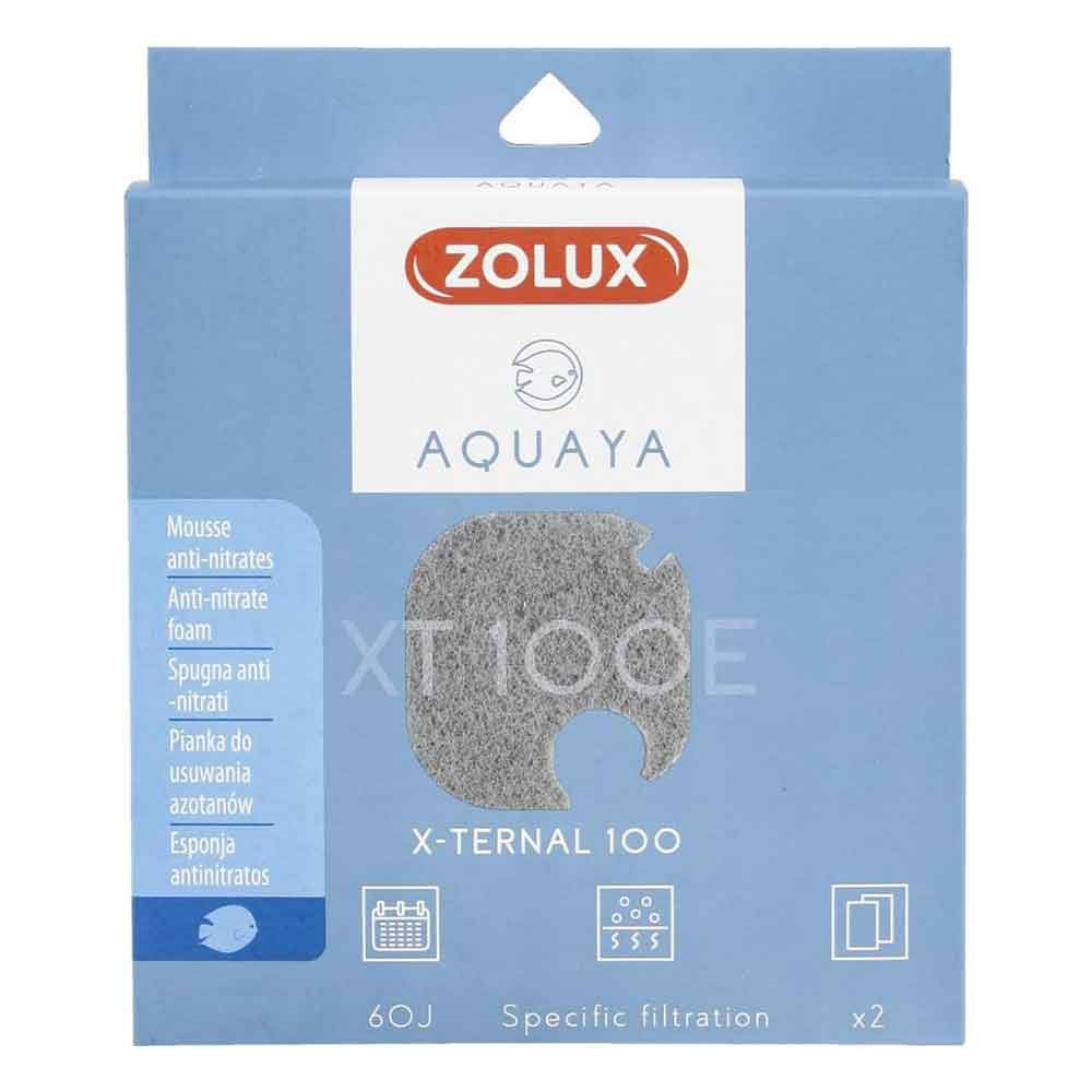 Zolux Aquaya Ricambio Spugna Antinitrati Filtro Esterno X-Ternal 100 2pz