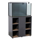 Zolux Acquario Aqua IdroMax Grigio 160 Completo con Supporto 83,5x45x130h cm