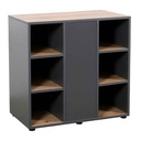Zolux Mobile Supporto per Acquario IdroMax 200 Grigio 110,3x45x80h cm