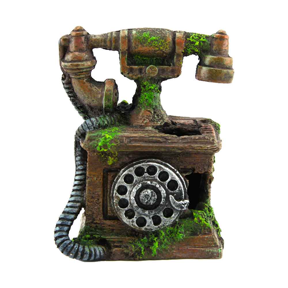Amtra Decorazione Vecchio Telefono affondato