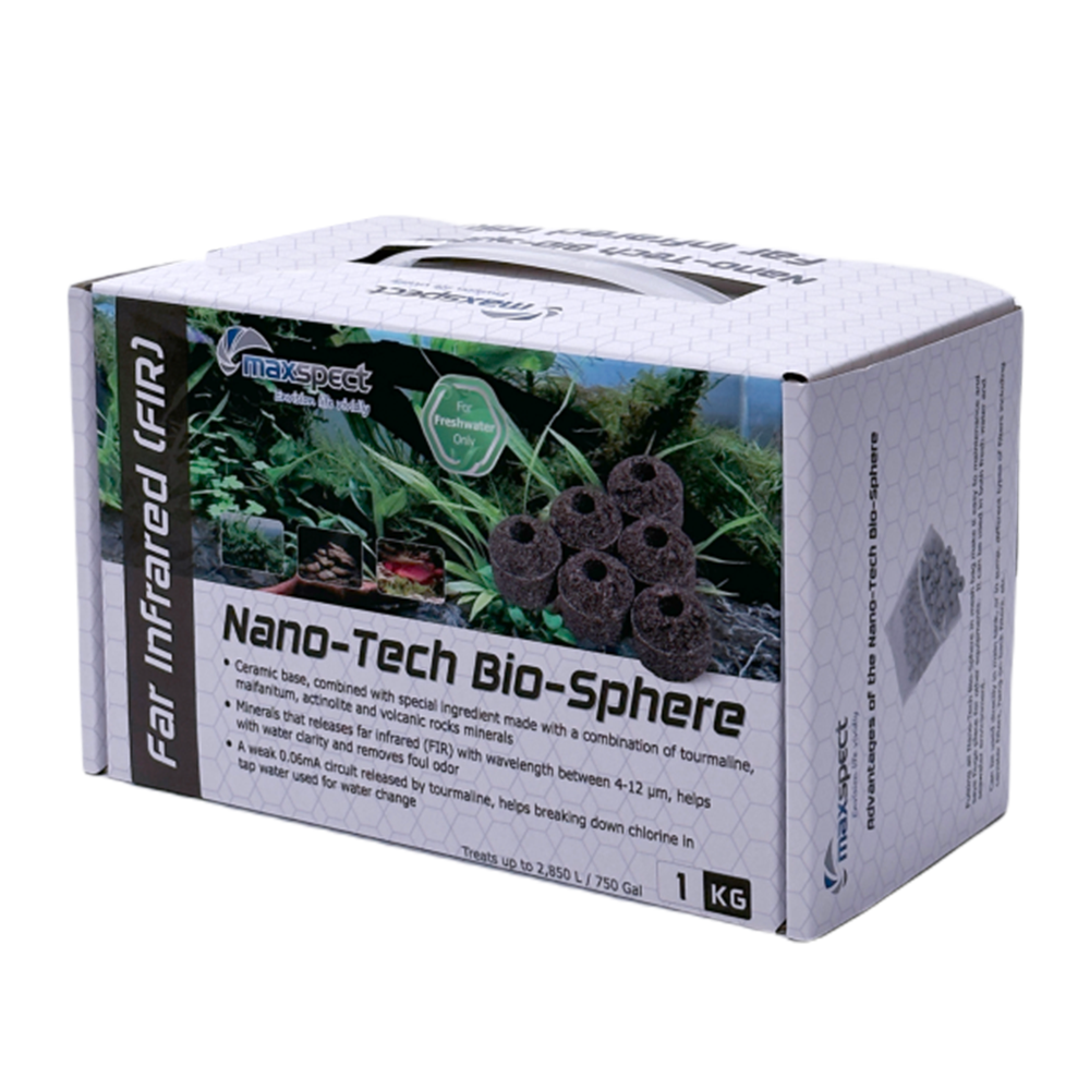 Maxspect Nano Tech Bio Spheres FIR per acqua dolce 1KG 40pz