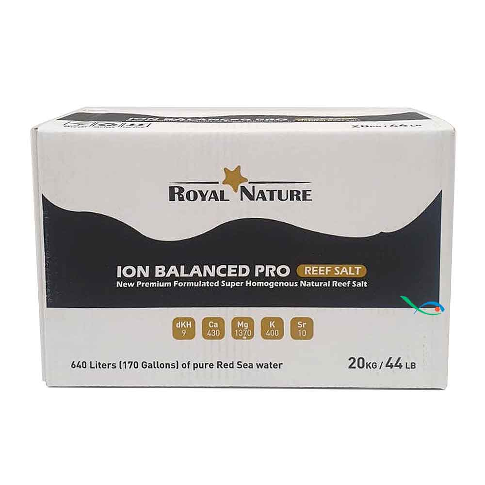 Royal Nature Ion Balanced Pro Reef Salt Cartone 20Kg