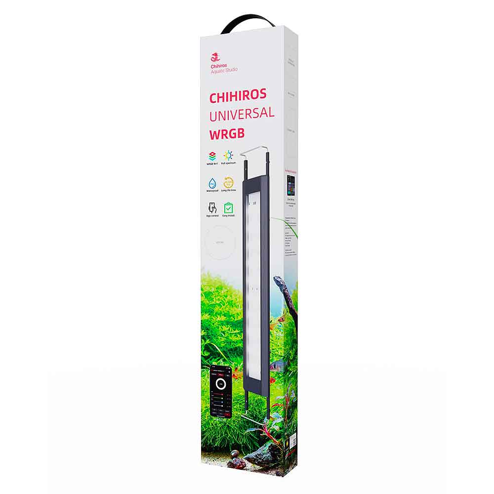 Chihiros Universal WRGB 1200 Lampada Led per dolce 91W App Ios Android 115-125cm