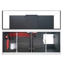 Red Sea REEFER™ 900 G2+ Bianco Acquario marino 720lt 200cm
