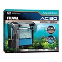Askoll Fluval Aqua Clear 30 Filtro appeso per acquario fino a 38-114 litri