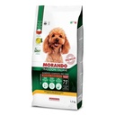 Morando Premium Crocchette Piccola Taglia per Cane con Pollo e Avena 9mm 1,5Kg