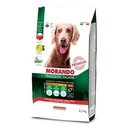 Morando Premium Crocchette Adulto per Cane con Manzo Suino e Orzo 13mm 2,5Kg