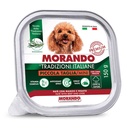 Morando Premium Patè Piccola Taglia per Cane con Manzo e Fegato 150gr