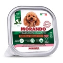 Morando Premium Patè Piccola Taglia per Cane con Suino Carote e Fagiolini 150gr