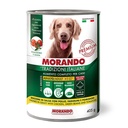 Morando Premium Bocconi Adulto per Cane in salsa Pollo Fagiolini e Pomodori 405gr