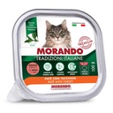 Morando Premium Umido Adulto Patè per Gatto con Tacchino 100gr