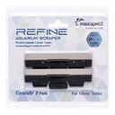 Maxspect Refine Edge Scraper L Grande Lama Inox ricambio per vetro 2pz