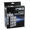 Sicce Ricambio Aqua Filtra 40 Complete Cartridge 2-Pack
