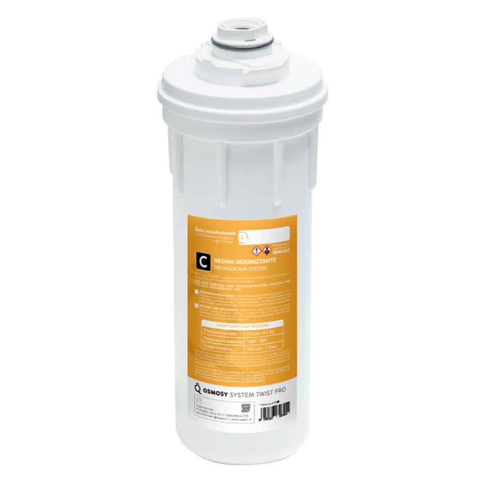 Aqpet Ricambio Cartuccia Resina Deionizzante Impianto Osmosi A Sgancio Rapido Twist Pro