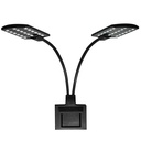 Blu Bios Lampada Twin Led Nera per Acqua Dolce 10W
