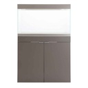 Aqpet Acquario Riverium Plus Vetro Extrachiaro con Supporto Tortora 90X50X55h cm