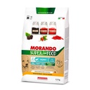 Morando Superpremium Crocchette Adult Daily Care M per Cane Ricche in Suino e con Riso 2,5Kg