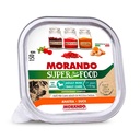 Morando Superpremium Umido Adult Mini Daily Care Patè per Cane Anatra 150g
