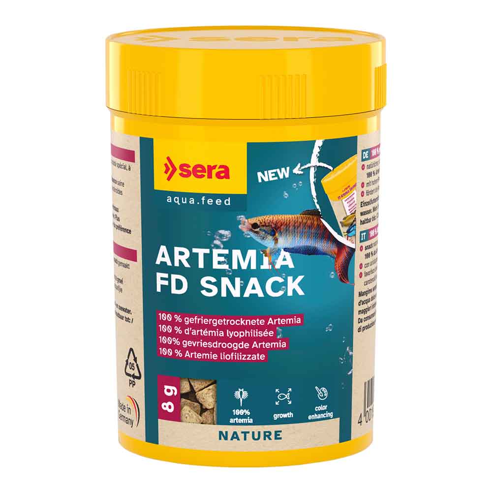 Sera Artemia FD Snack Nature liofilizzata 100ml 8g