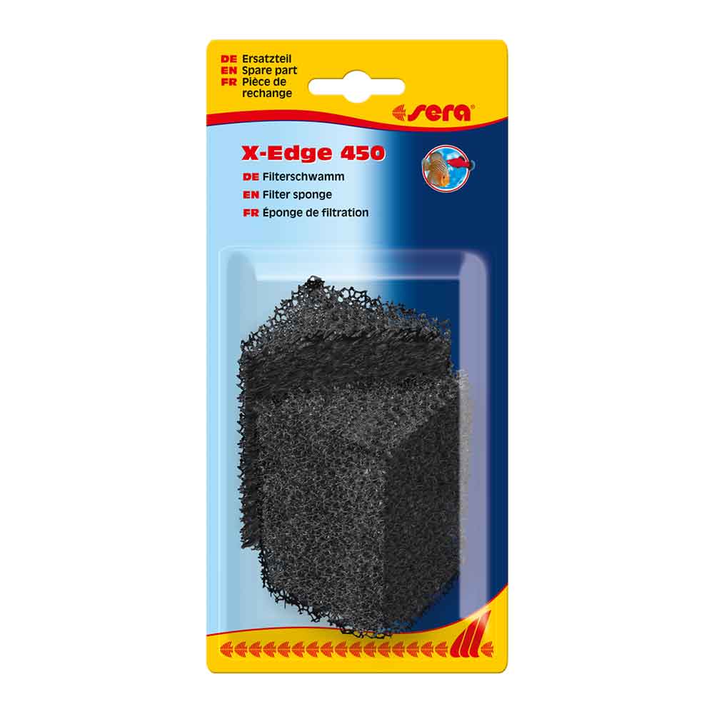 Sera X-Edge 450 Spugna di ricambio 2pz
