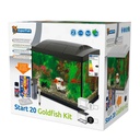 Superfish Start 20 Goldfish Kit Kit Nero Acquario 32x19x30,5cm 16 litri