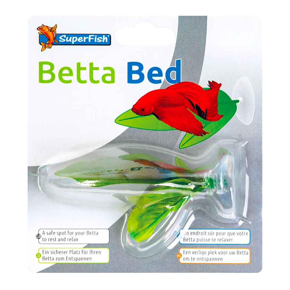 Superfish Betta Bed 2 Foglie da riposo per Betta 13,8x3,5x15,4 cm