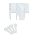 Ricambio Scapers Acciaio Inox per In e Out 16 e 22mm