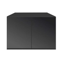 Blau Aquaristic Cubic Stand HD Core Supporto Nero con ante 122x50x80h cm