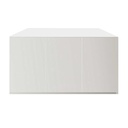 Blau Aquaristic Cubic Stand HD Core Supporto Bianco con ante 152x60x80h cm