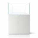 Blau Aquaristic Set Gran Cubic Absolute AR Extrachiaro Antiriflesso 92 Bianco Acquario con Supporto Stand HD Core 255 Litri