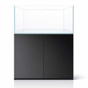 Blau Aquaristic Set Gran Cubic Absolute AR Extrachiaro Antiriflesso 122 Nero Acquario con Supporto Stand HD Core 341 Litri